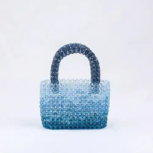 Pearl Beaded Clutch Bag 1 - Obeado