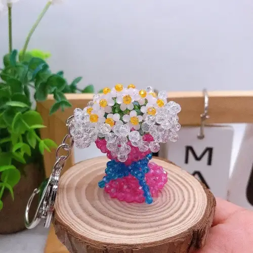 Wedding Bouquet Handmade Beaded Craft 1